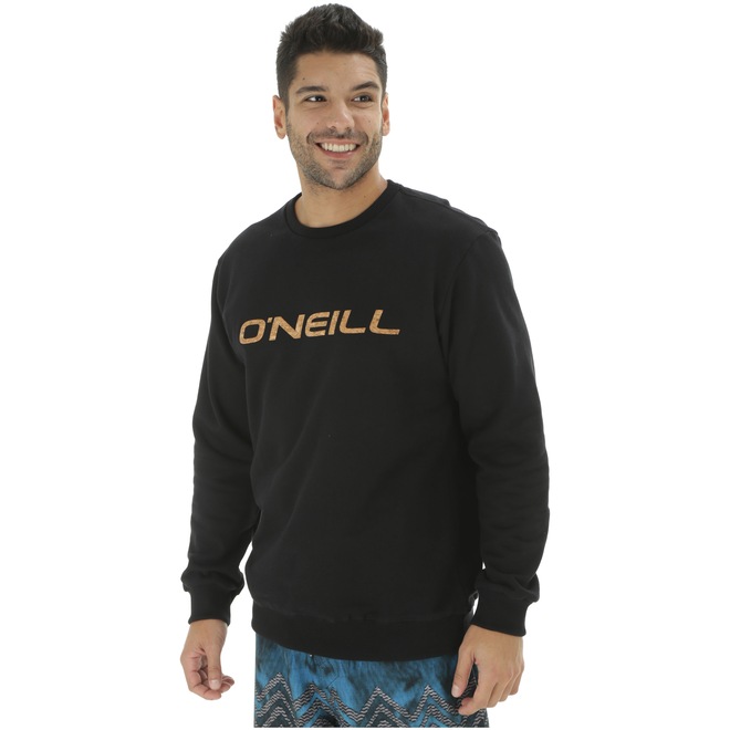 Blusão de Moletom O'neill Fechado Linear - Masculino - Foto 2