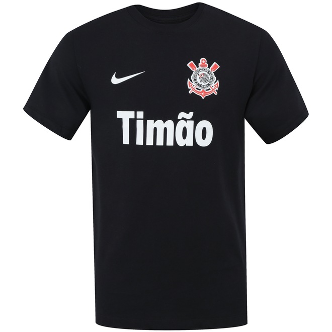 Camiseta do Corinthians Match 2019 Nike - Masculina - Foto 1
