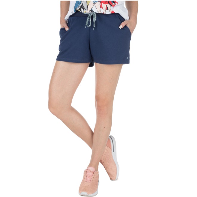 Shorts de Moletom Oxer Comfort - Feminino - Foto 2