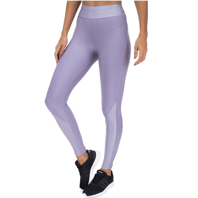 Calça Legging Oxer Goufre Recortes - Feminina - Foto 2