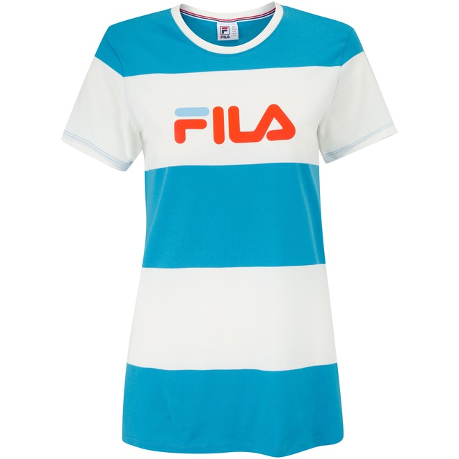 Camiseta Fila Maxi Listras - Feminina - Foto 1