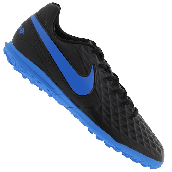 Chuteira Society Nike Tiempo Legend 8 Club TF - Adulto - Foto 1
