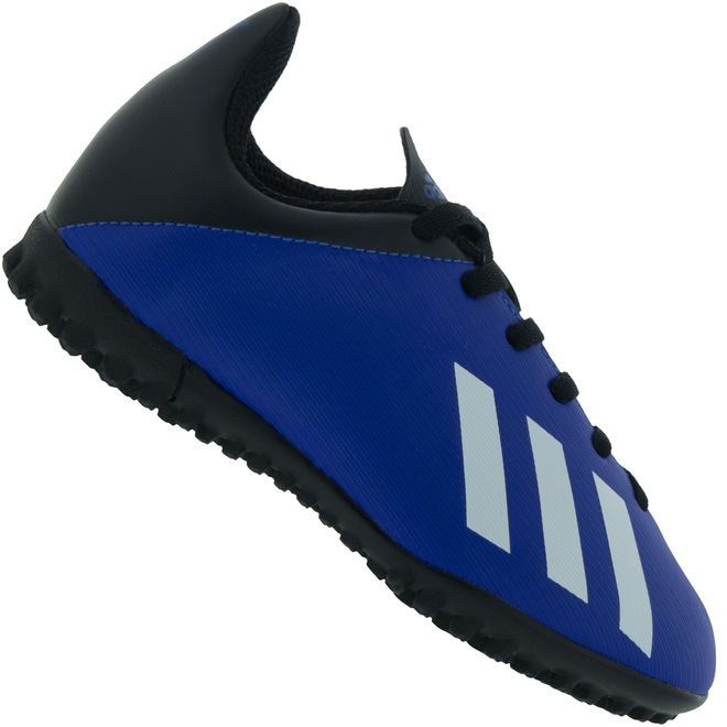 Chuteira Society adidas X 19.4 Tf - Infantil - Foto 1