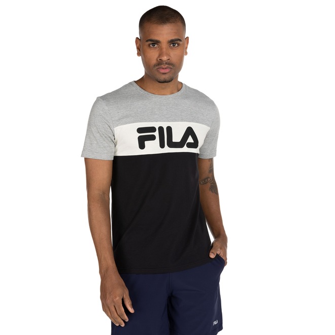 Camiseta Fila Letter Colors - Masculina - Foto 2