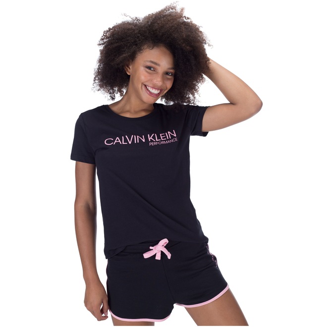 Camiseta Calvin Klein Silk - Feminina - Foto 1
