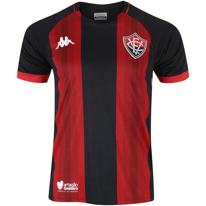 Camisa do Vitória I 2019 Kappa - Masculina - Foto 1