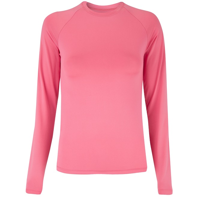 Camiseta Manga Longa com Proteção Solar UV 50+ Oxer Custom - Feminina - Foto 1