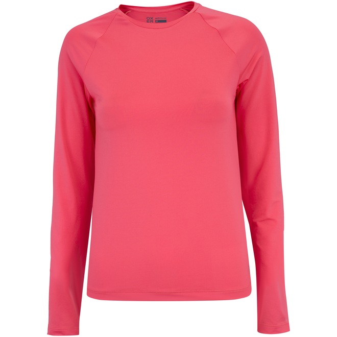 Camiseta Manga Longa com Proteção Solar UV 50+ Oxer Custom - Feminina - Foto 1