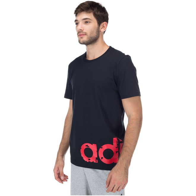 Camiseta adidas GRFX LNR T 2 - Masculina - Foto 2