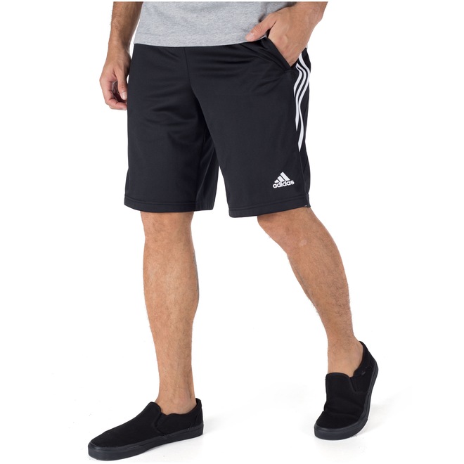 Bermuda adidas Tric 3S - Masculina - Foto 1