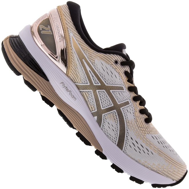 Tênis Asics Gel Nimbus 21 Platinum - Feminino - Foto 1