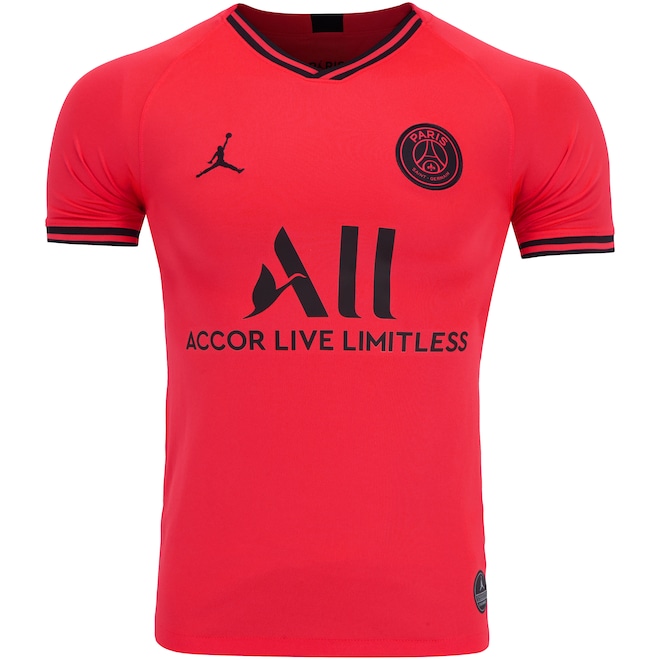 Camisa Jordan X PSG II 19/20 Nike - Masculina - Foto 1