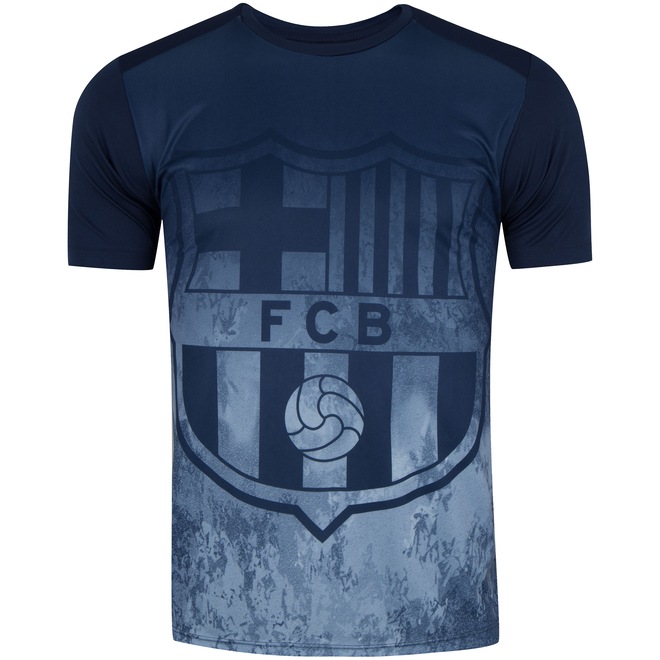 Camiseta Barcelona Brasão 19 - Masculina - Foto 1