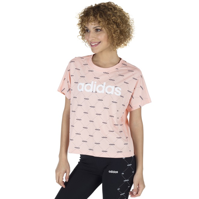 Camiseta adidas Core Fav T - Feminina - Foto 2