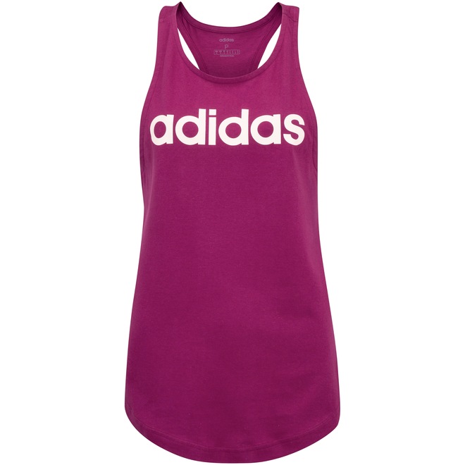 Camiseta Regata adidas Essentials Linear Loos - Feminina - Foto 1