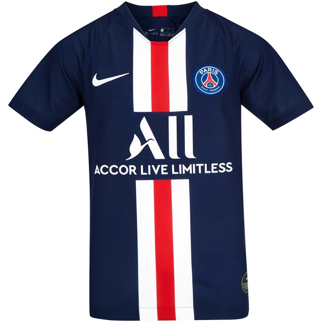 Camisa PSG I 19/20 Nike - Infantil - Foto 1