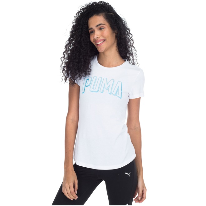 Camiseta Puma Athletics Tee - Feminina - Foto 2