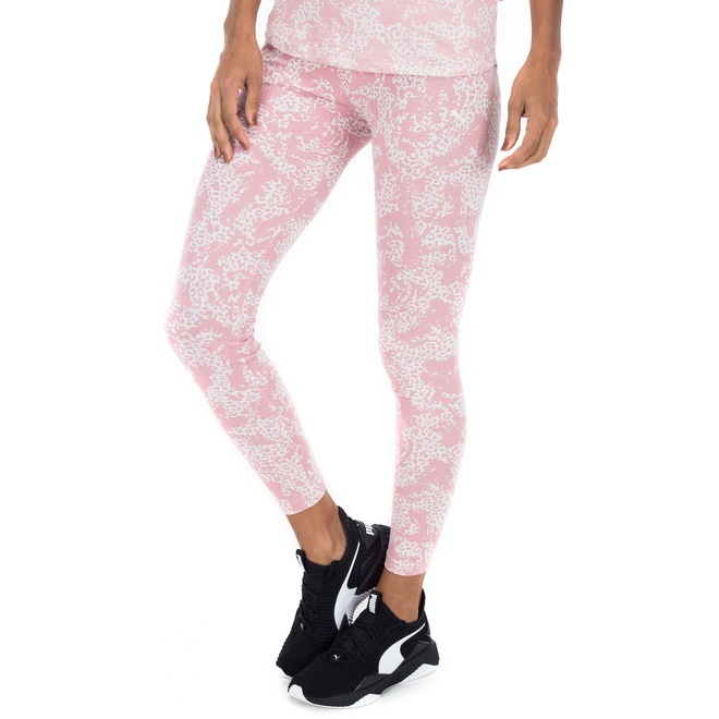 Calça Legging Puma Elevated Ess AOP - Feminina - Foto 2