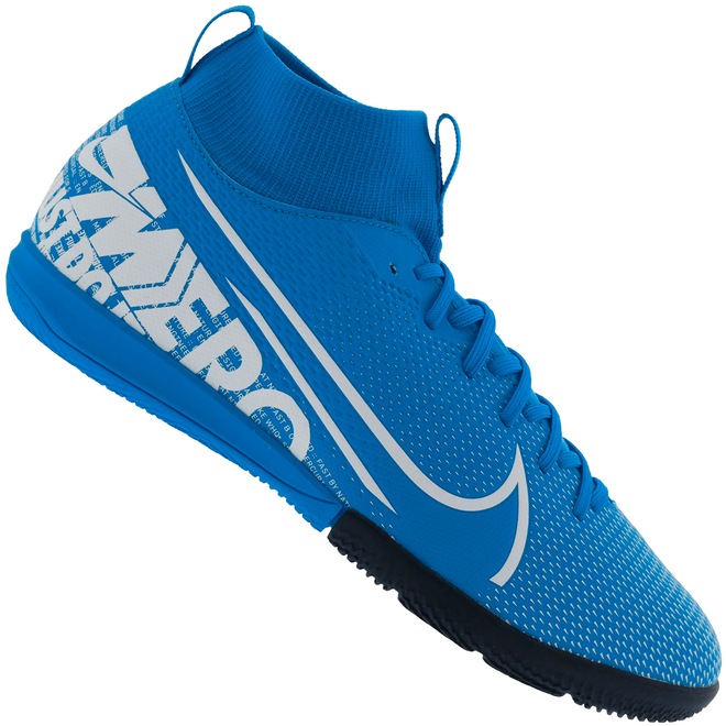 Chuteira Futsal Nike Mercurial Superfly 7 Academy IC - Infantil - Foto 1