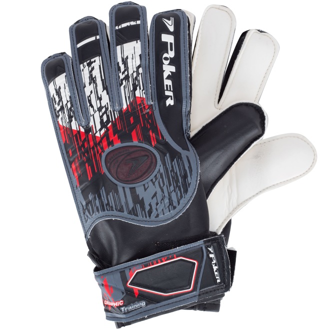 Luvas de Goleiro Campo Poker Graphic Training - Adulto - Foto 1