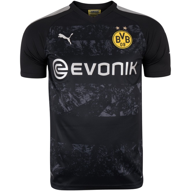 Camisa Borussia Dortmund II 19/20 Puma - Masculina - Foto 1