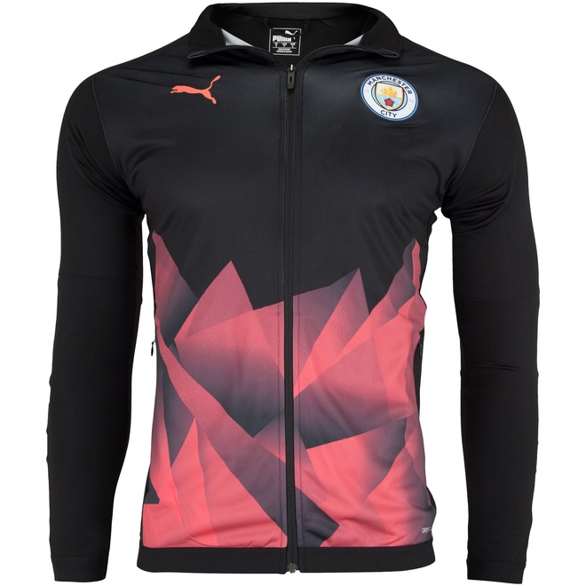 Jaqueta Manchester City Stadium 19/20 Puma - Masculina - Foto 1