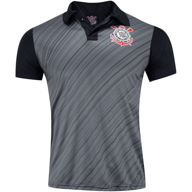 Camisa Polo do Corinthians Vanucci - Masculina - Foto 1