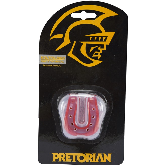 Protetor Bucal com Estojo Pretorian Training - Adulto - Foto 1