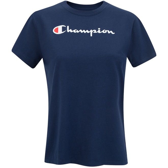 Camiseta Champion Clássica Y07418 - Feminina - Foto 1