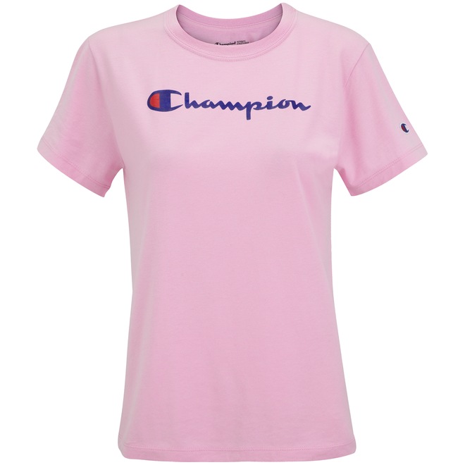 Camiseta Champion Clássica Y07418 - Feminina - Foto 1