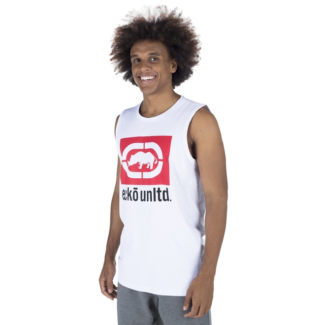 Camiseta Regata Ecko Estampada E735A - Masculina - Foto 2