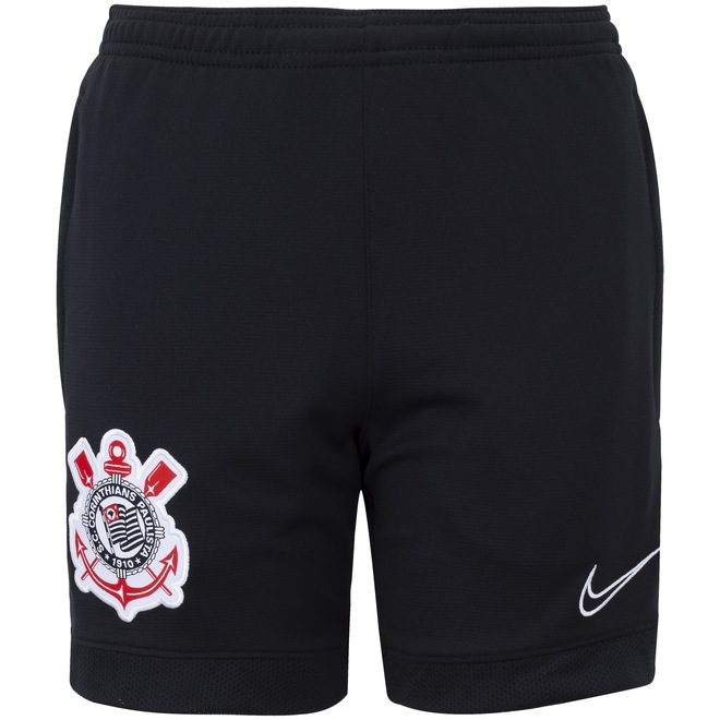 Calção de Treino do Corinthians 2019 Nike - Infantil - Foto 1
