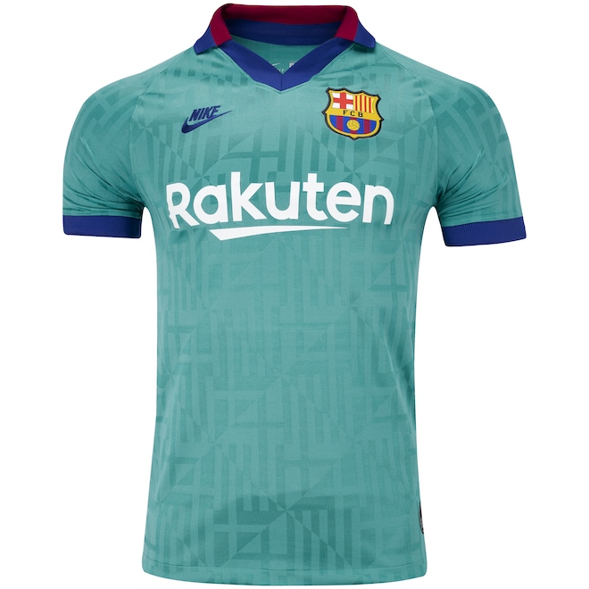 Camisa Barcelona III 19/20 Nike - Masculina - Foto 1