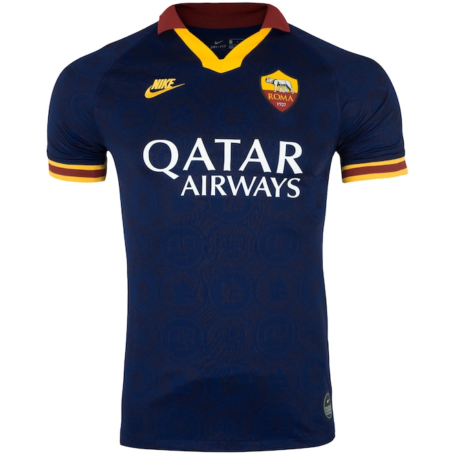 Camisa Roma III 19/20 Nike - Masculina - Foto 1