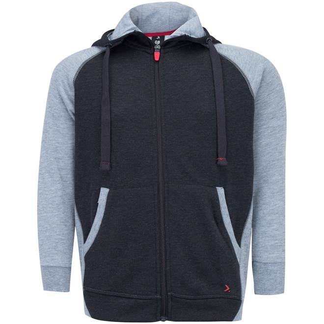 Jaqueta de Moletom com Capuz Oxer - Infantil - Foto 1