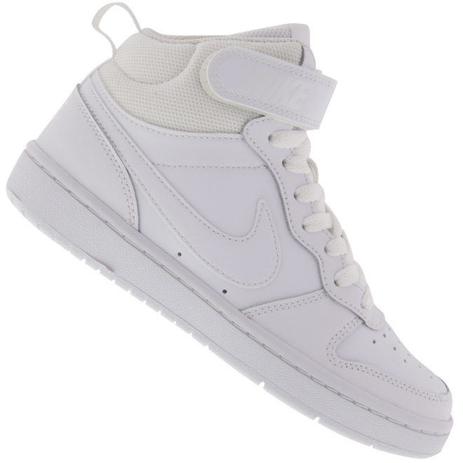 Tênis Infantil Nike Court Borough Mid 2 - Foto 1