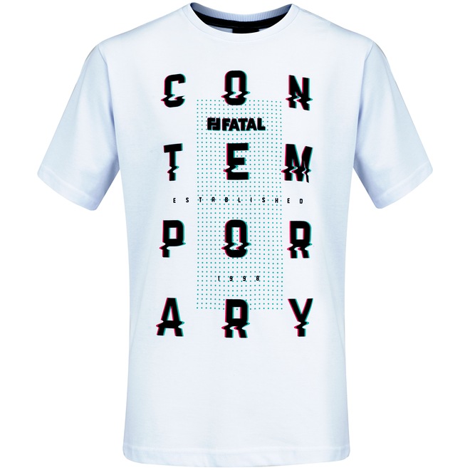 Camiseta Fatal Estampada 23491 - Masculina - Foto 1