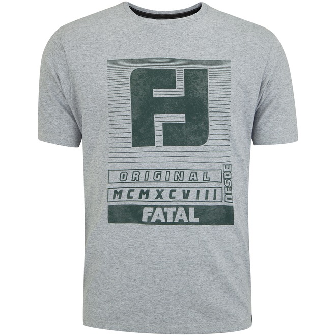 Camiseta Fatal Estampada 23498 - Masculina - Foto 1