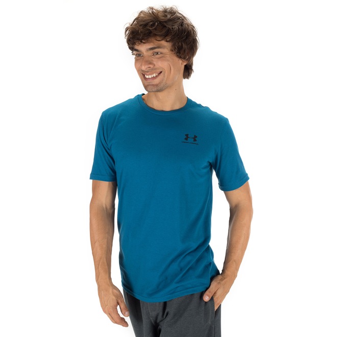 Camiseta Under Armour Left Chest - Masculina - Foto 2