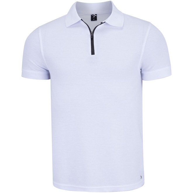 Camisa Polo Oxer Zipper - Masculina - Foto 1