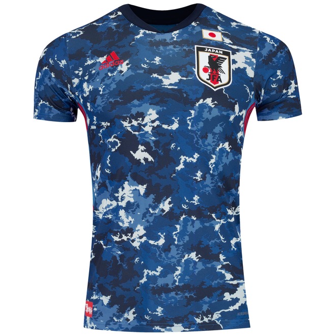 Camisa Japão I 2019 adidas - Masculina - Foto 1