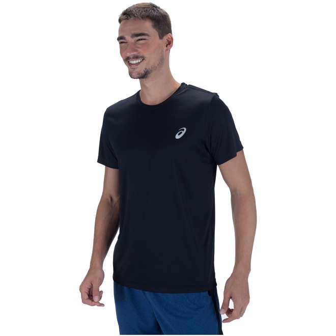 Camiseta Asics Training Basic - Masculina - Foto 2