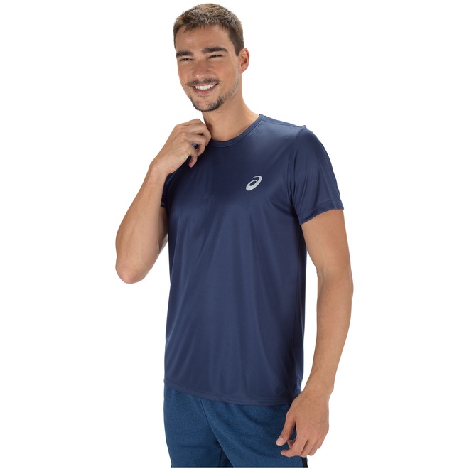 Camiseta Asics Training Basic - Masculina - Foto 2