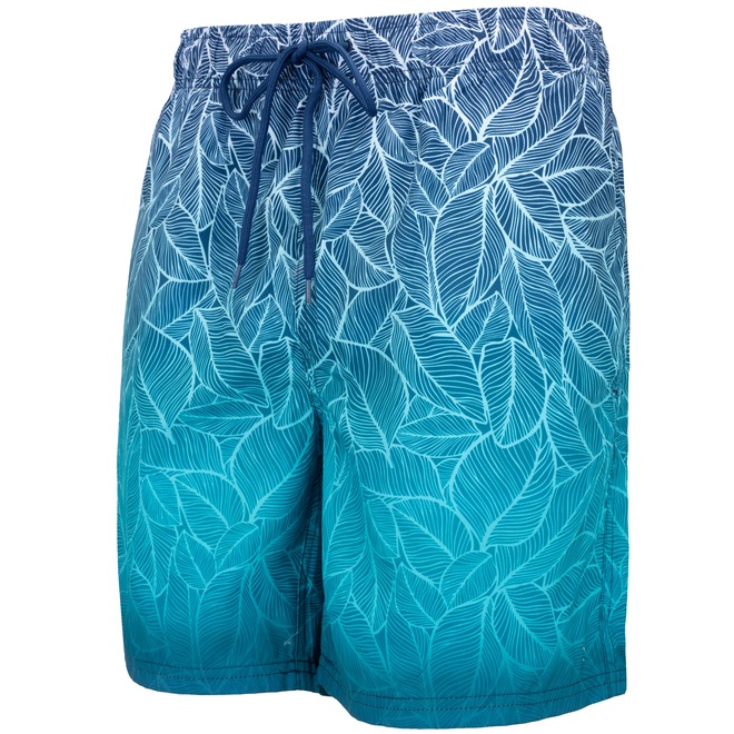 Bermuda de Banho Oxer D'água Folhagem - Masculina - Foto 1
