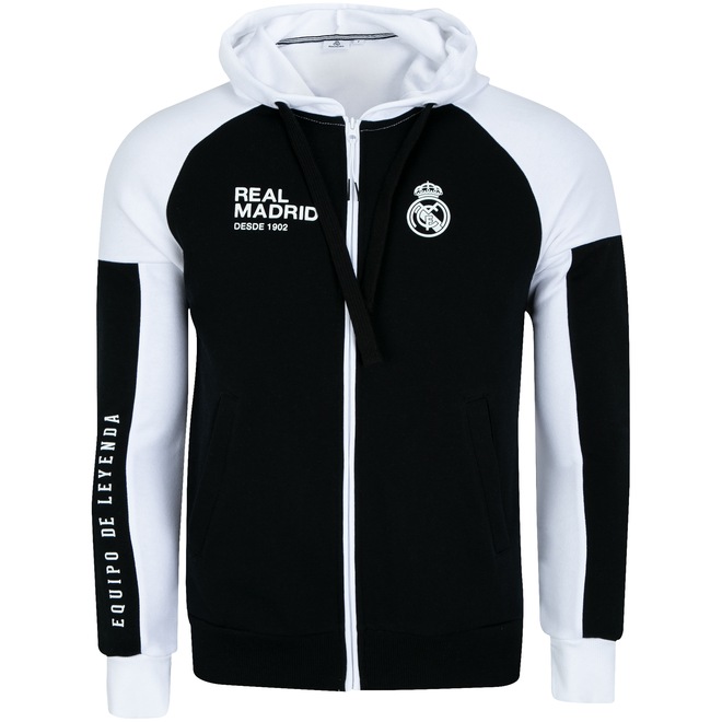 Jaqueta Real Madrid Ombro Delsoca - Masculina - Foto 1