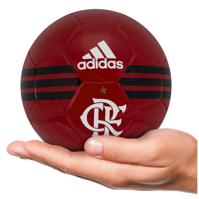 Minibola de Futebol de Campo do Flamengo 2019 adidas - Foto 1