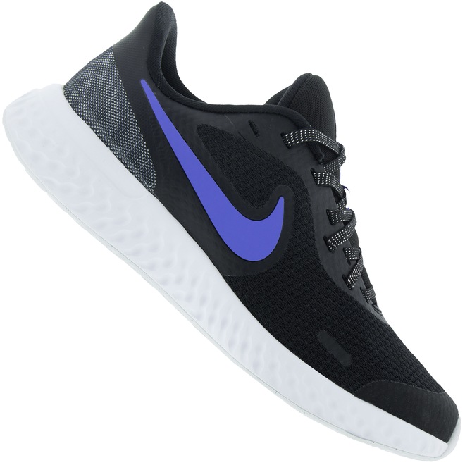 Tênis Infantil Nike Revolution 5 Glitter - Foto 1