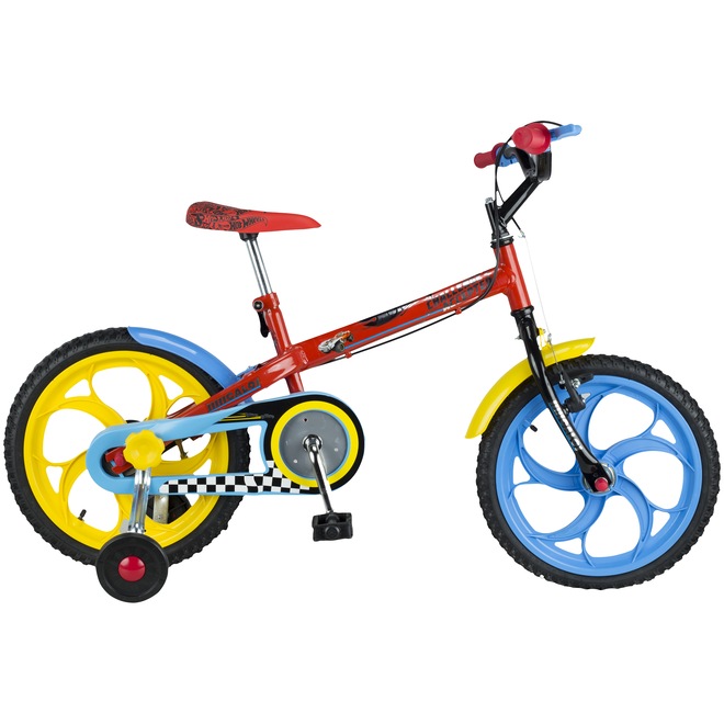 Bicicleta Caloi Hot Wheels - Aro 16 - Freio Cantilever - Infantil - Foto 1