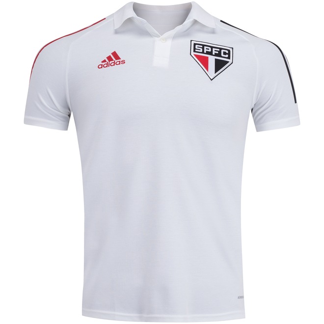 Camisa Polo do São Paulo 2020 adidas - Masculina - Foto 1