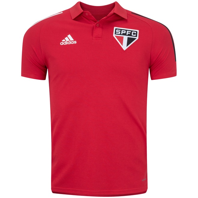 Camisa Polo do São Paulo 2020 adidas - Masculina - Foto 1